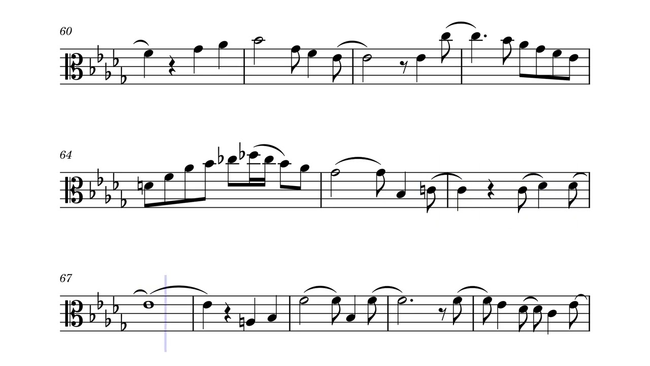 From The Start – Laufey (viola sheet music)