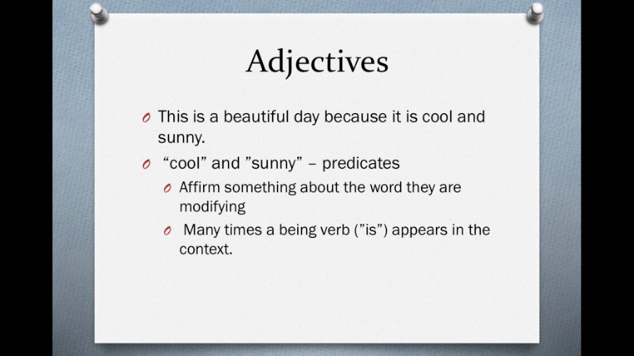 Biblical Greek: Adjectives