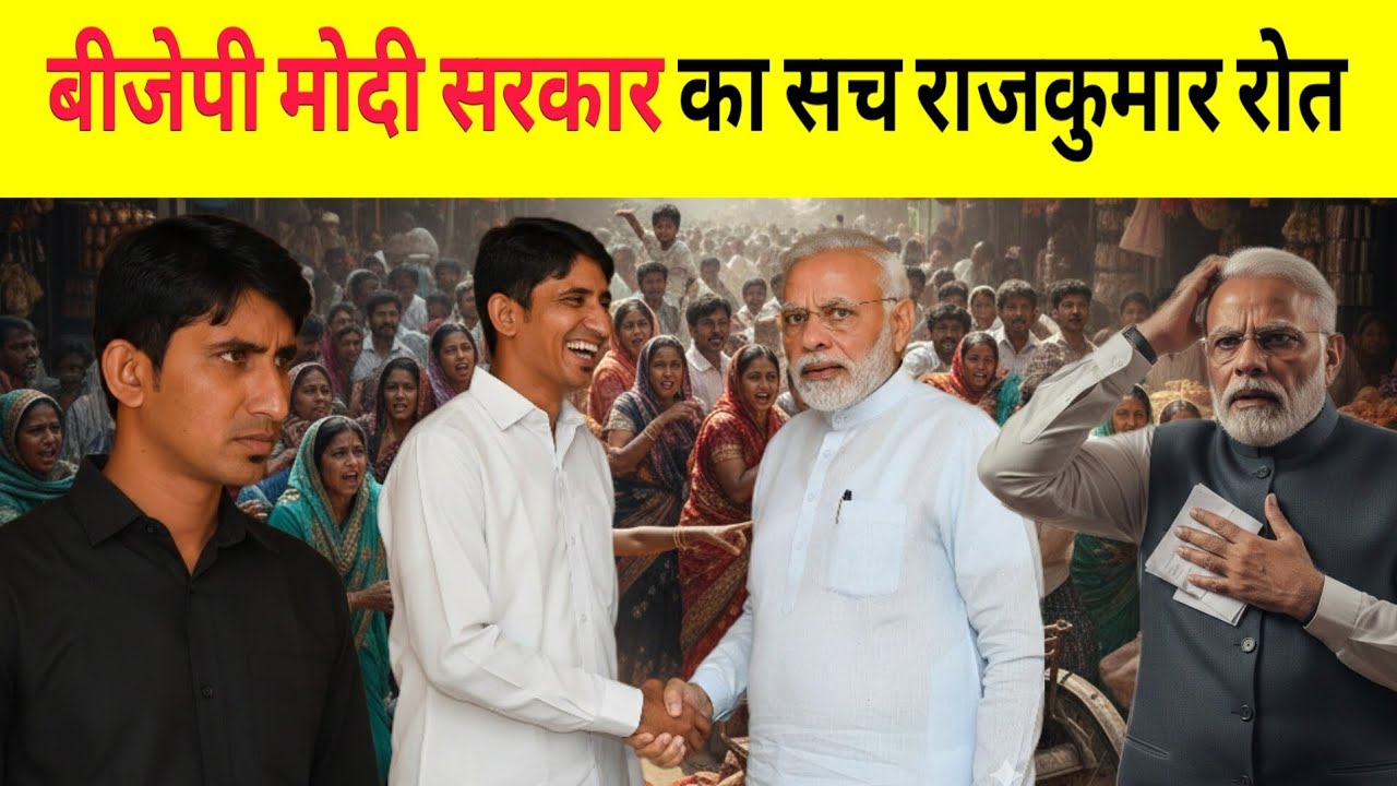 बीजेपी नरेंद्र मोदी सरकार का सच राजकुमार रोत 
