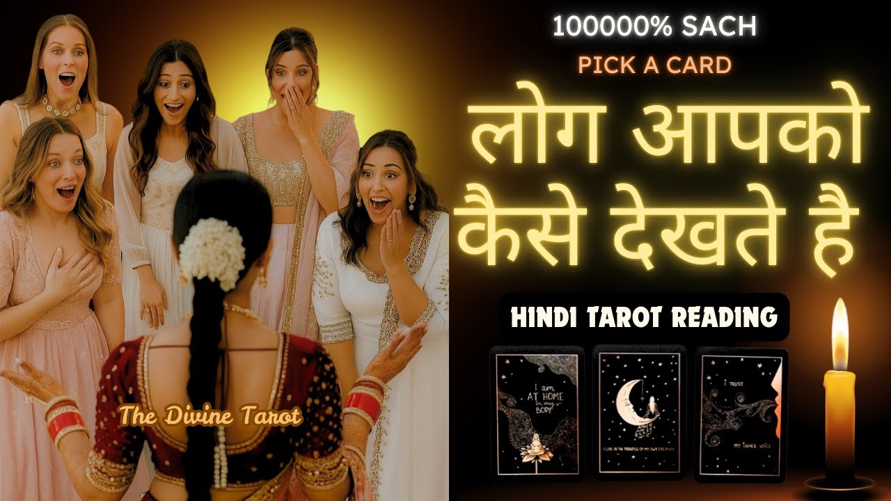 ❤️Log Aapko Kaise Dekhte hai - PICK A CARD | HINDI TAROT CARD READING | THE DIVINE TAROT