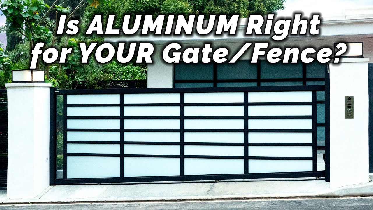 Is Aluminum Right for Your Gate or Fence?