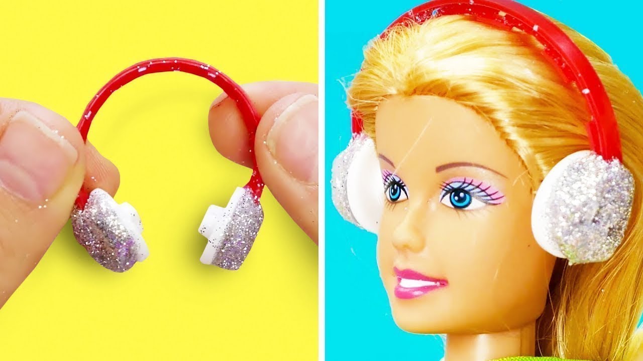 23 GENIALES TRUCOS Y MANUALIDADES PARA TUS BARBIES