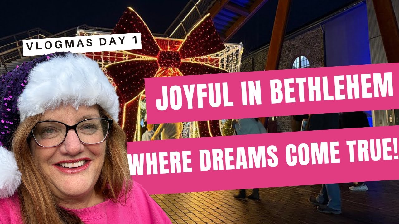 Bethlehem Magic & History Solo Travel Joy Over 60 #vlogmas2025