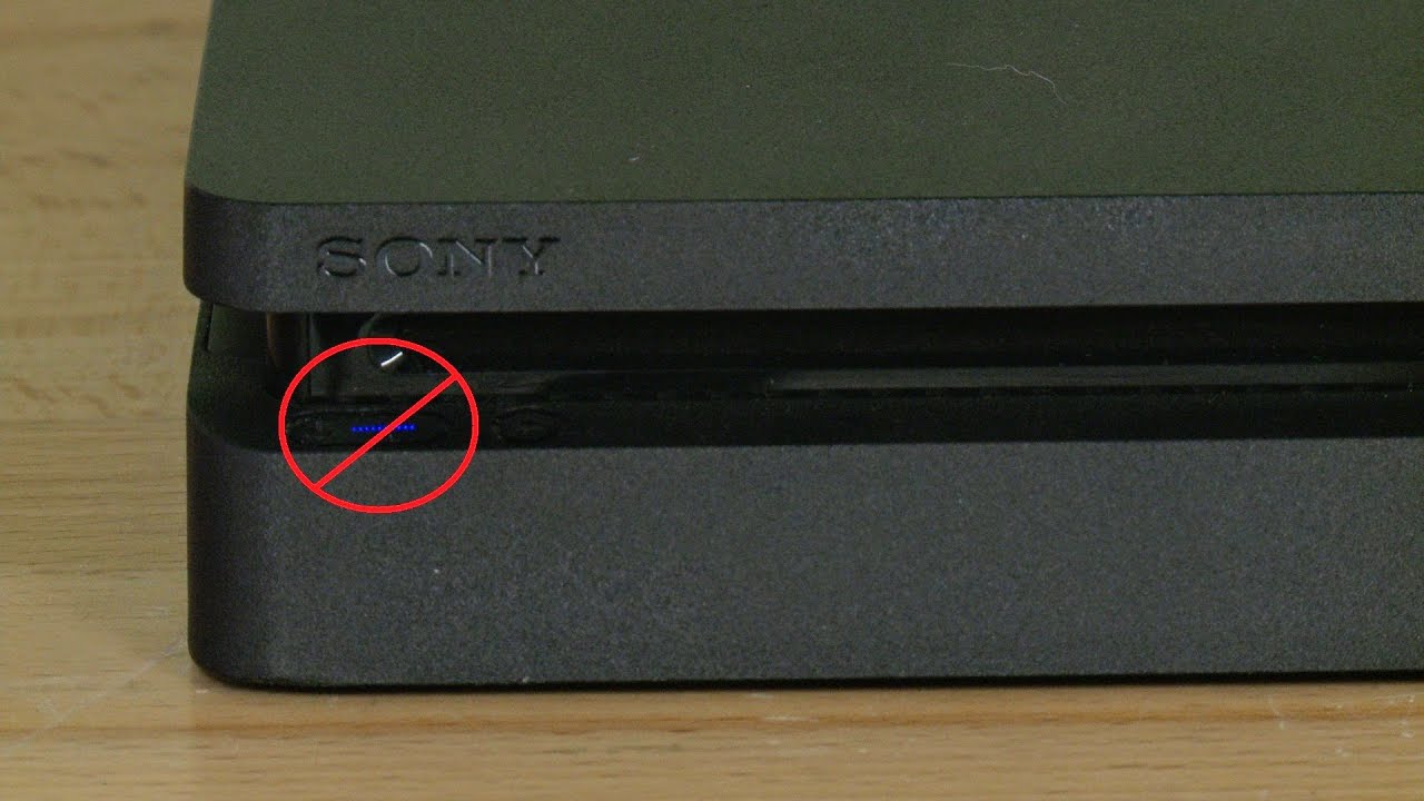 PS4 Slim Doesn't Boot Fix