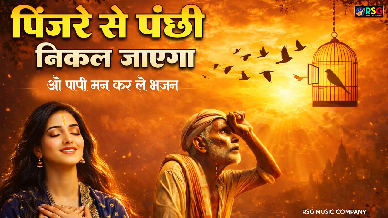 पिंजरे से पंछी निकल जाएगा | O Paapi Man Karle Bhajan | Latest Nirgun Bhajan | #Nirgun Bhajan