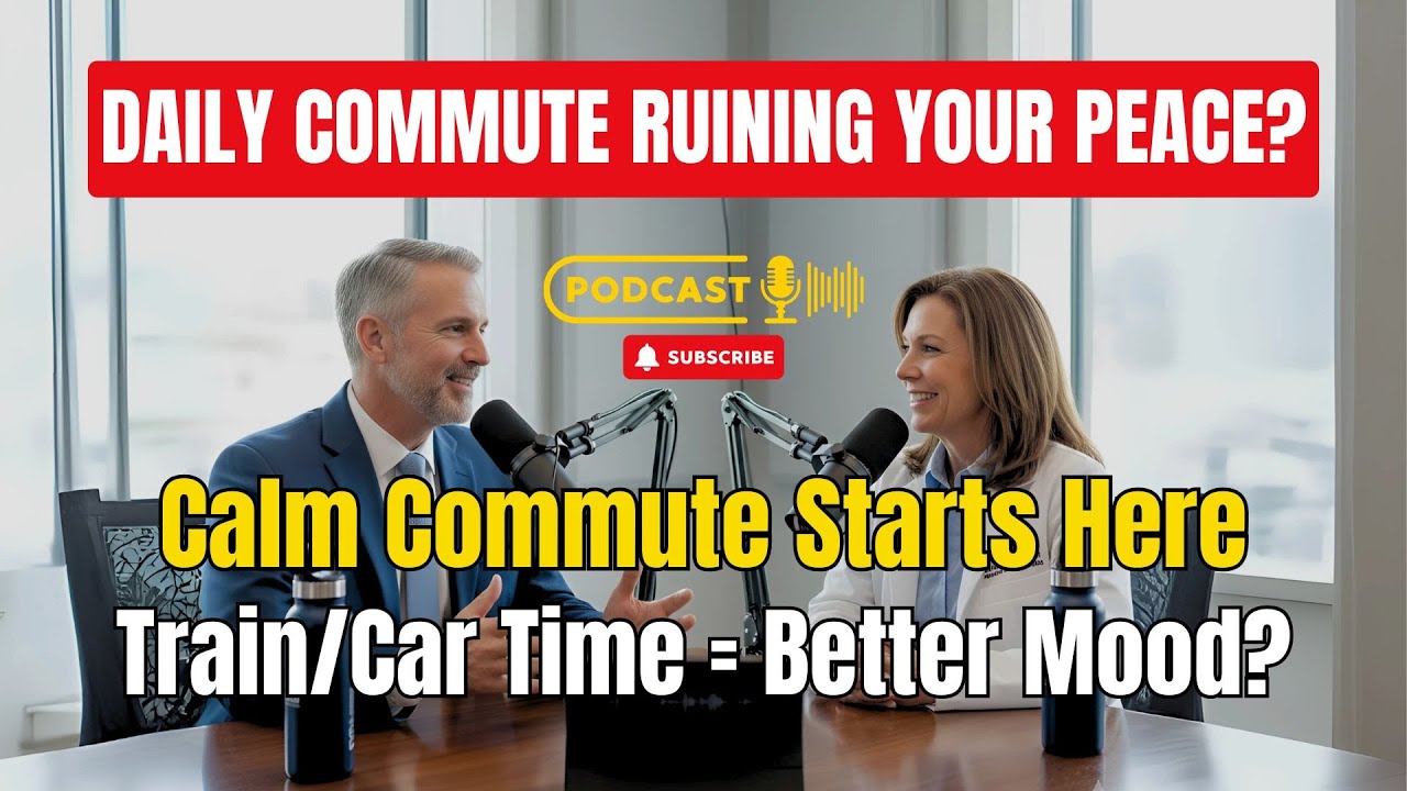 Commute Stress: How to Turn Travel Time into Calm, Peaceful & Productive Moments