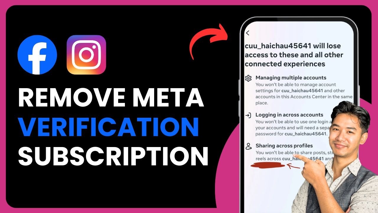 How to Remove Meta Verified on Instagram or Facebook