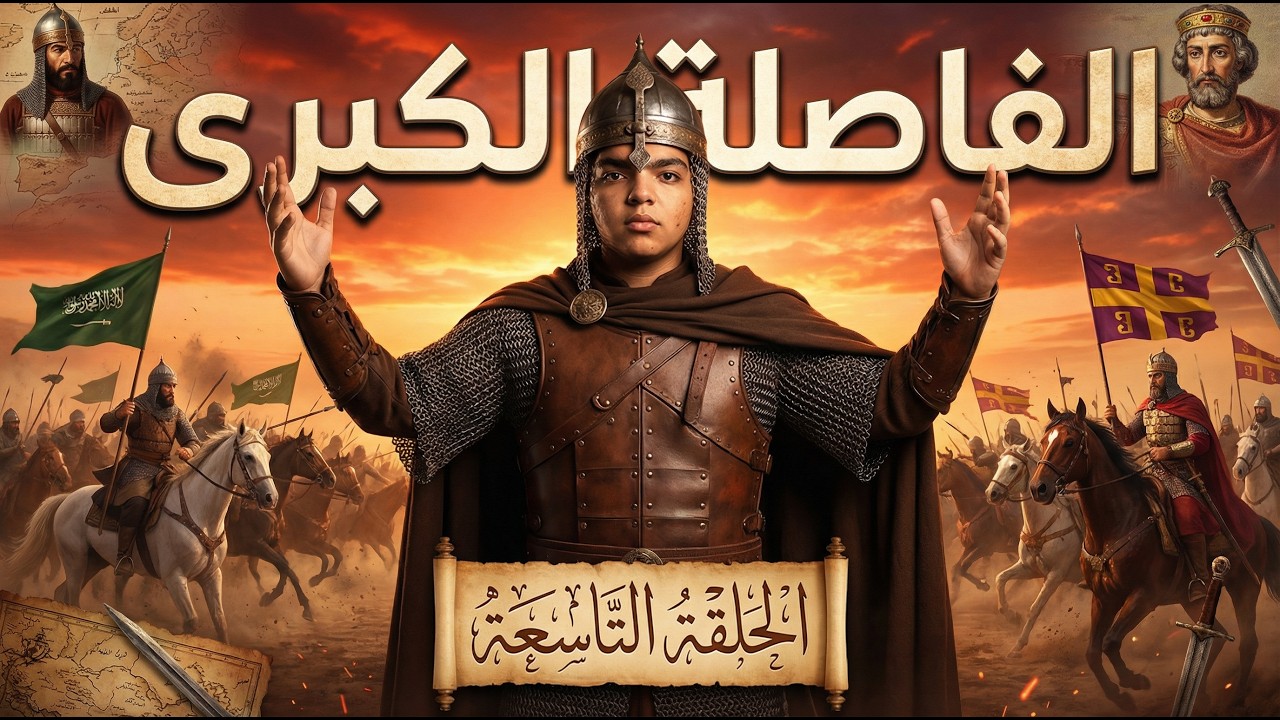 100,000 قتيل في يوم واحد! | الوادي الذي تحول إلى نهر من الدماء| معركة اليرموك | حدوتة قبل الفطار |ح9