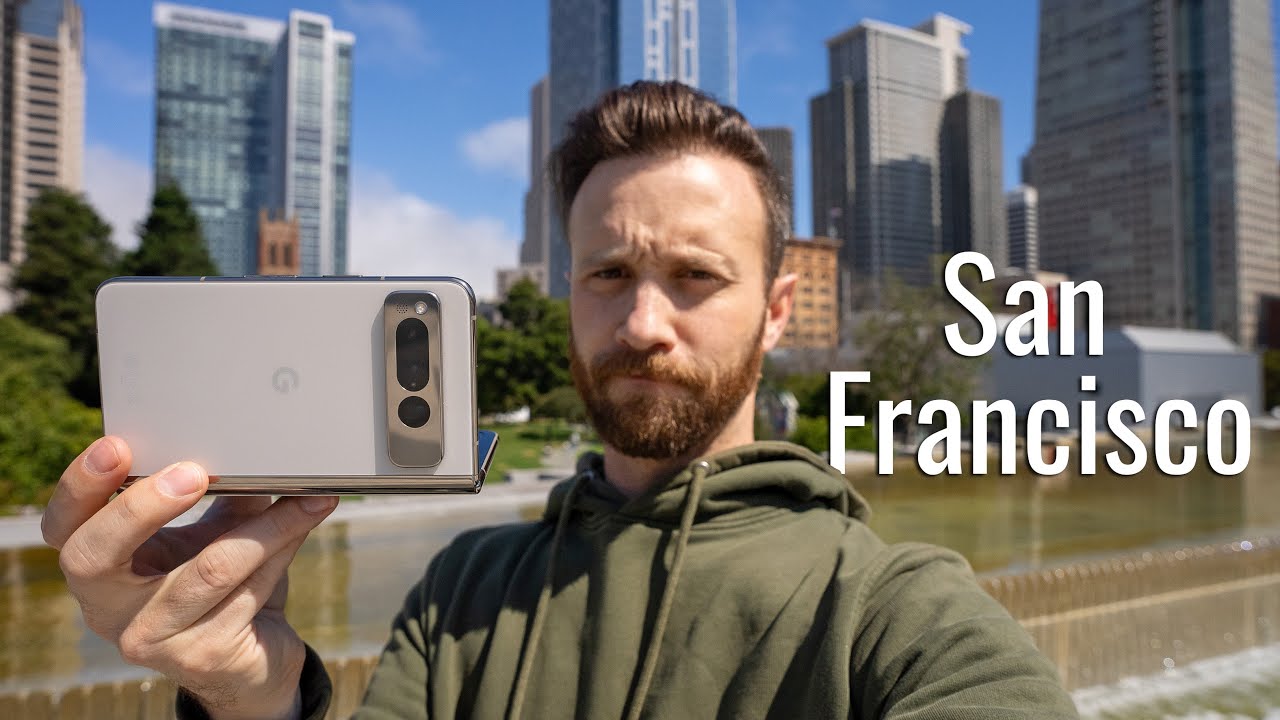 Google Pixel Fold Real-World Test (Camera Comparison, Battery Test, & Vlog)