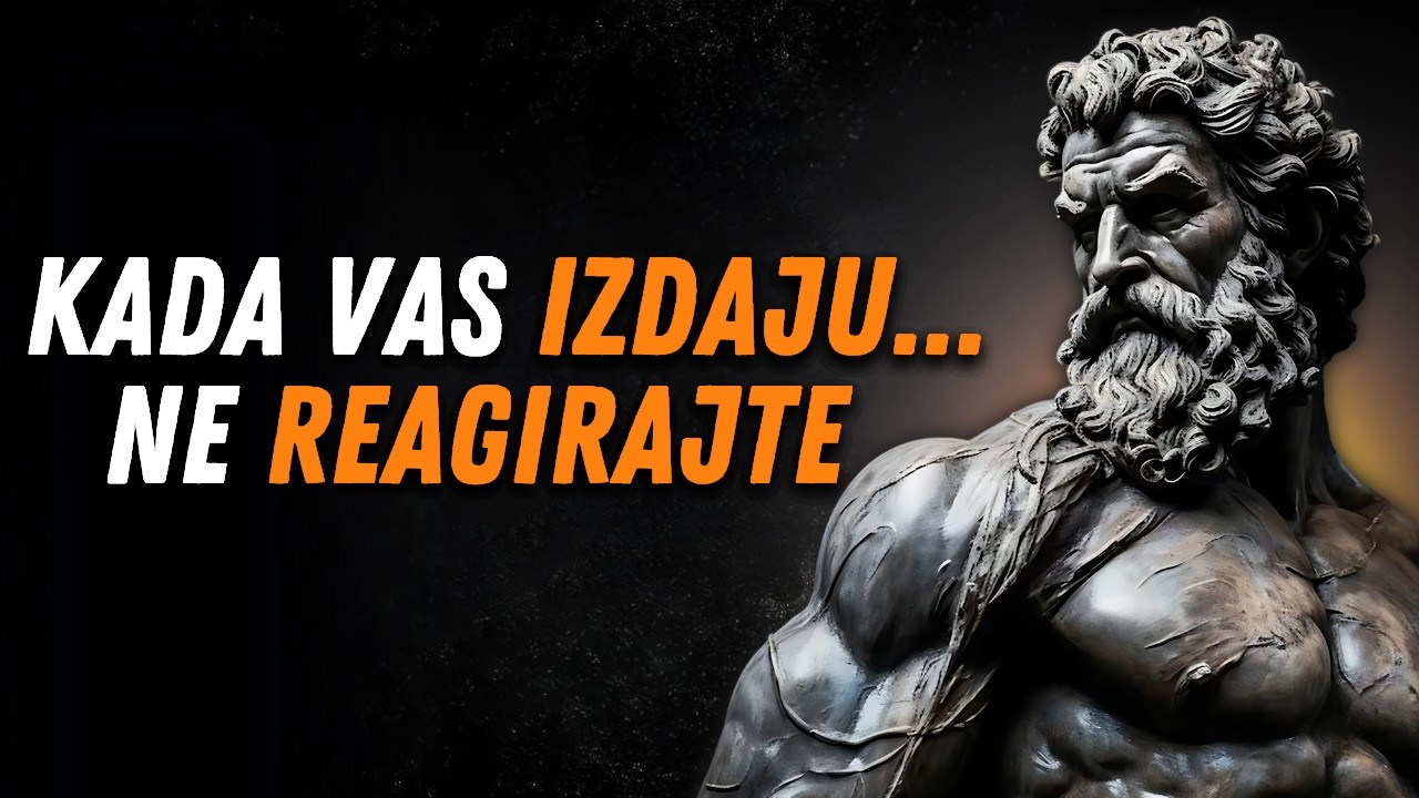 KADA VAS NETKO KOGA VOLITE RAZOČARA &mdash; NIKADA NE ČINITE OVO | STOICIZAM