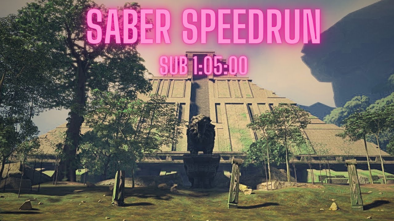 Saber Speedrun NEW RECORD (Soulmask)