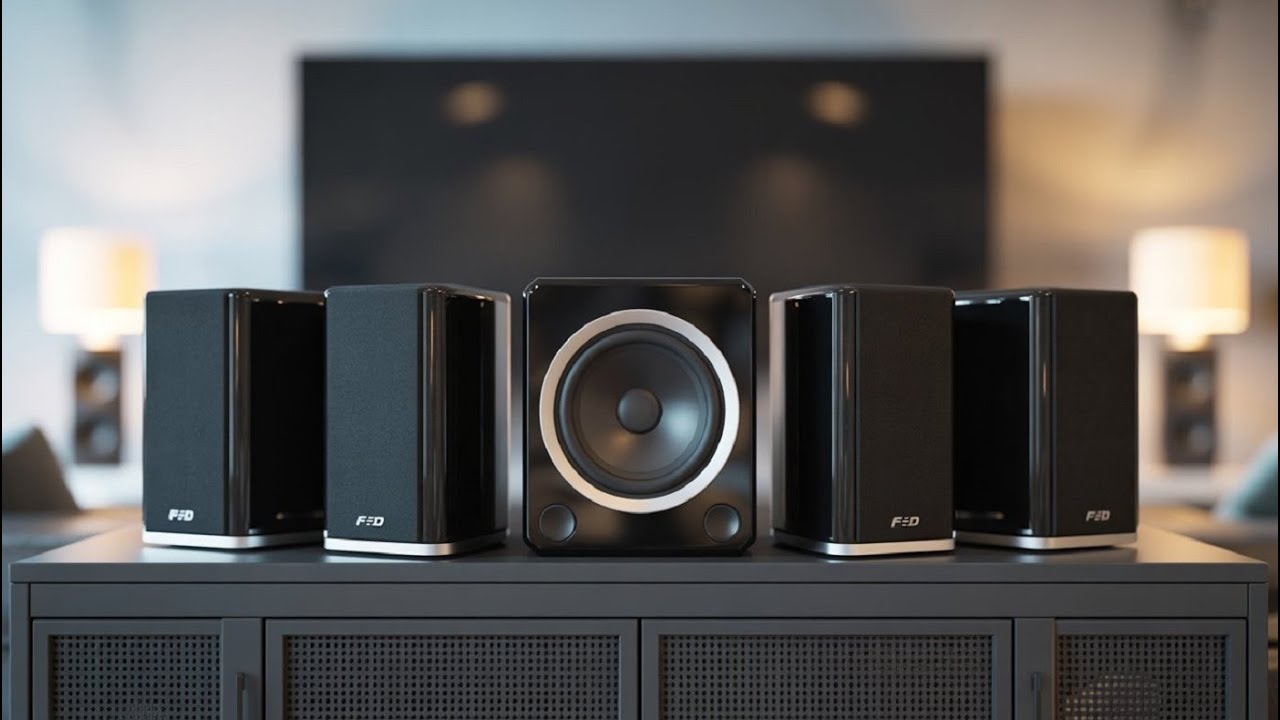 F&D HT 500 DA Dolby Atmos Home Theater Speaker 2025!