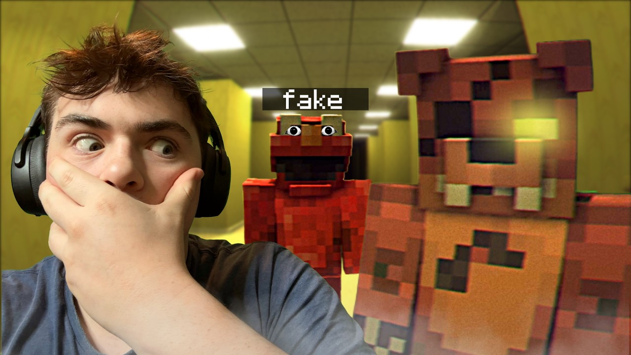 This BACKROOMS mod in Minecraft pretended to be US!