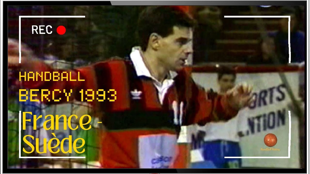 France / Suède 02 1993 | Bercy handball 🤾‍♂️