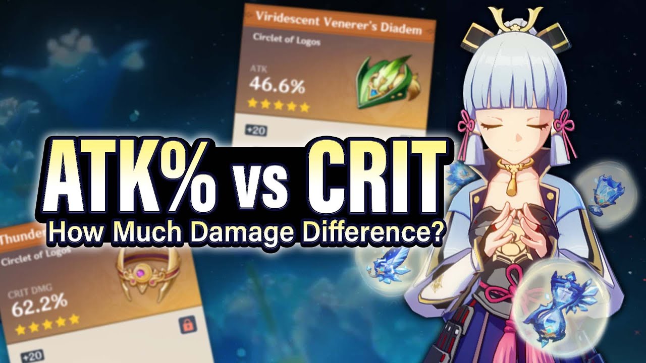 ATK% and Why It’s UNDERRATED! ATK vs Crit DMG, Optimizing DPS & Diminishing Returns | Genshin Impact