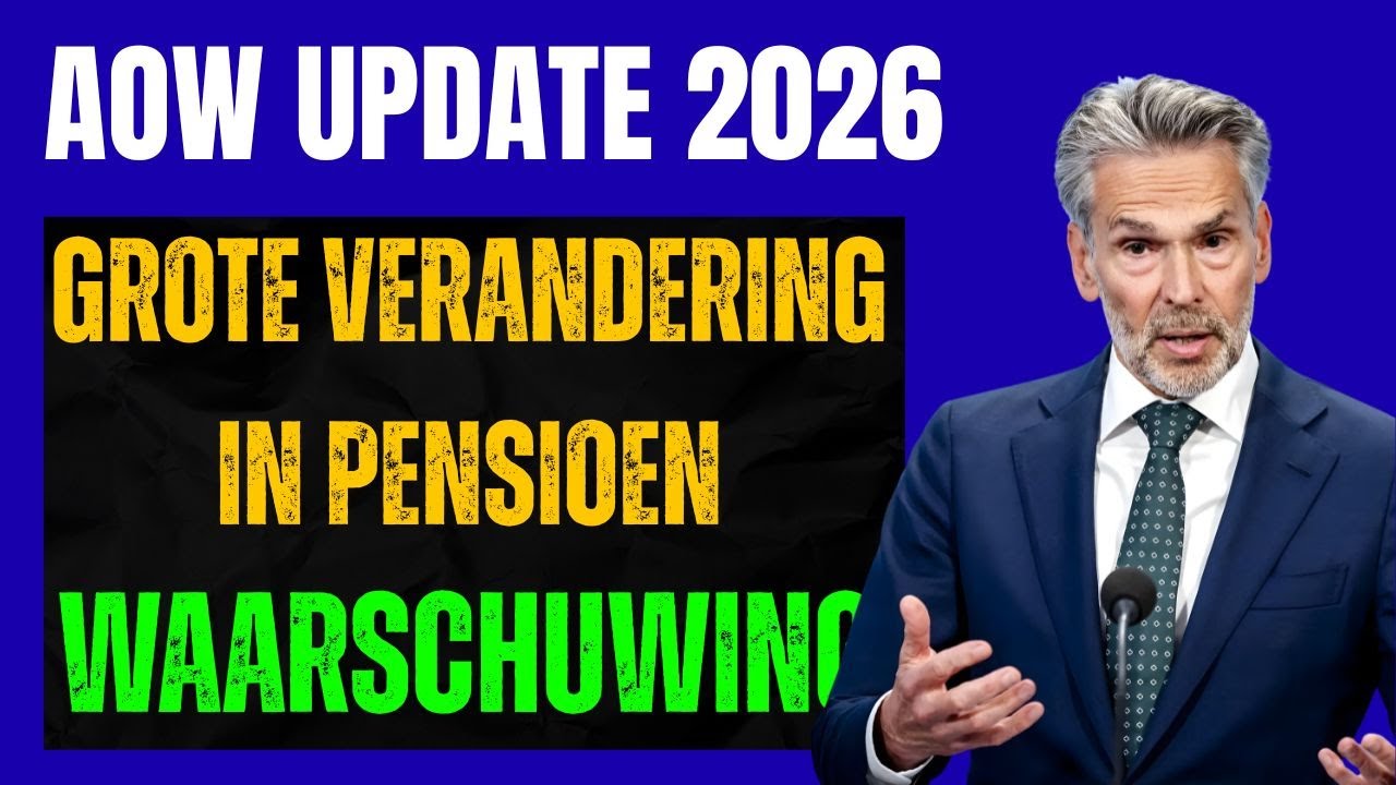 ⚠️ AOW January 2026: Crucial date for all retirees | What will really change? 🇳🇱