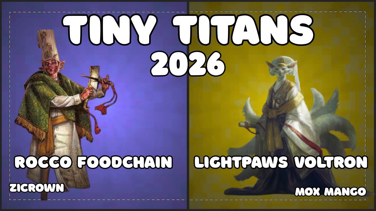 Tiny Titans 3rd place match: Zicrown vs Mox Mango