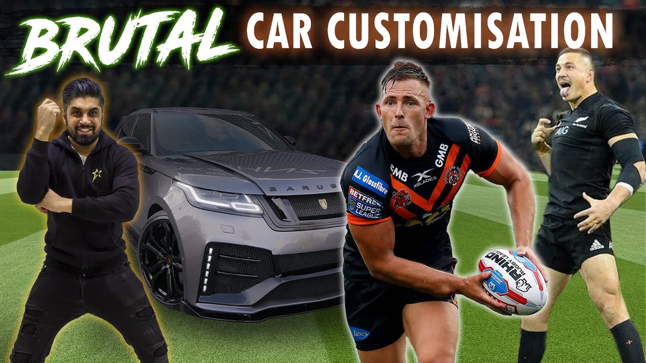 BRUTAL CAR CUSTOMISATION FOR A RUGBY PLAYER !!!