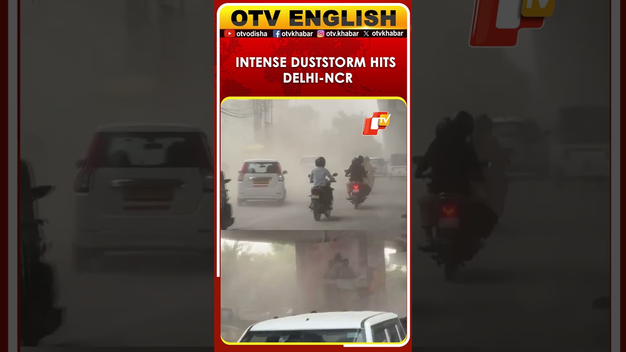 Intense Duststorm Hits Delhi-NCR: Visuals From Noida Sector 49