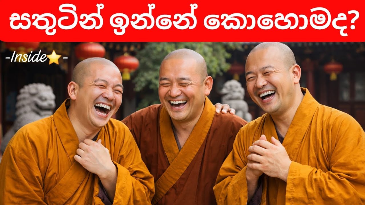 සතුටින් ජීවත් වෙන සෙන් භික්ෂූන්ගේ රහස් ක්‍රමය  🥰💯🙏 #foryou 