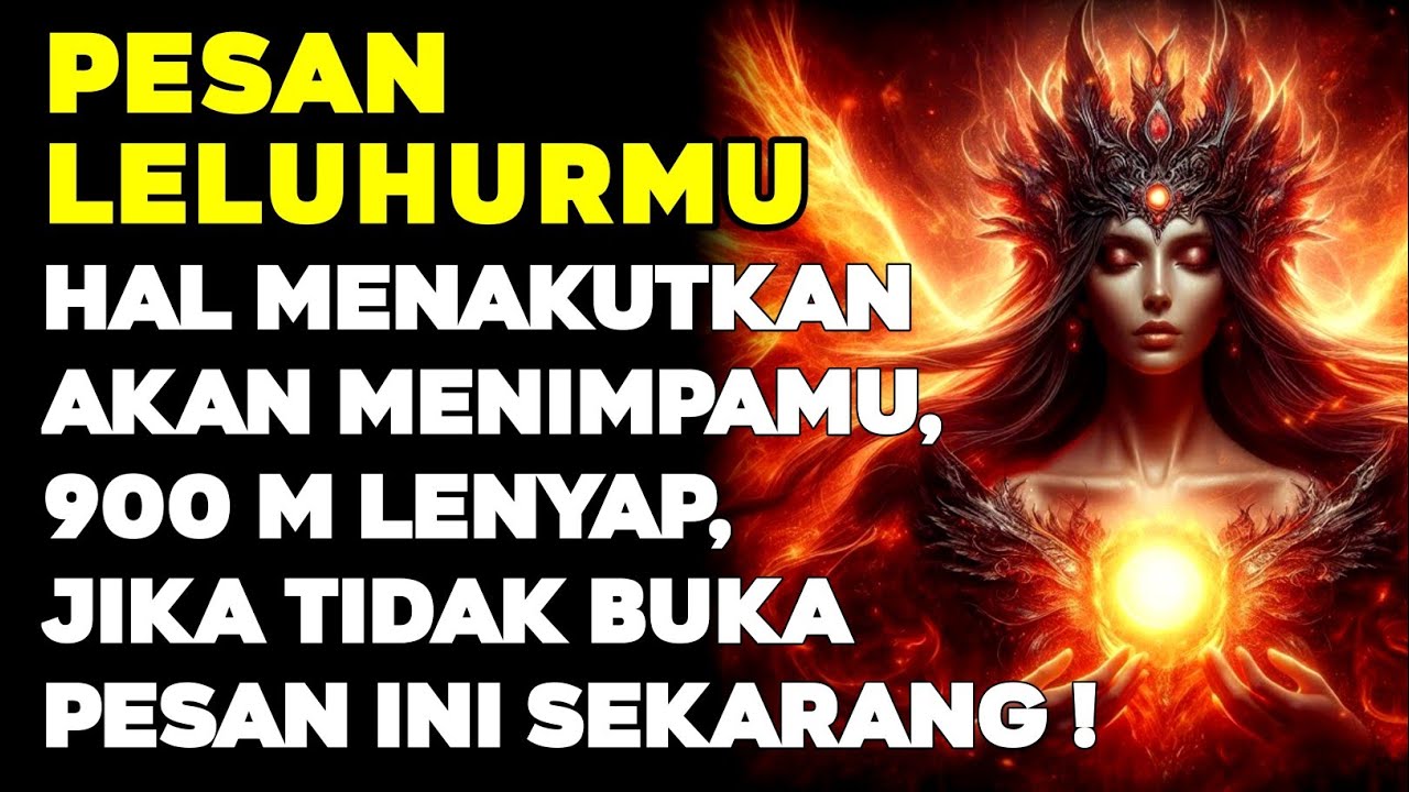JIWA TERPILIH ✨ SANGAT BERBAHAYA JIKA KAMU TIDAK MEMBUKA PESAN INI, KESEMPATAN TERAKHIRMU