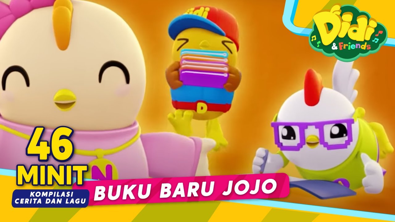 Buku Baru Jojo I Cerita Terbaharu Didi & Friends I 46 Minit