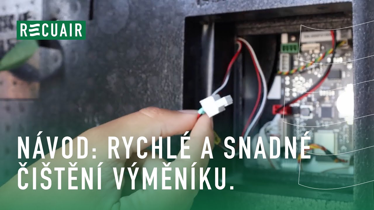RECUAIR - Čištění výměníku
