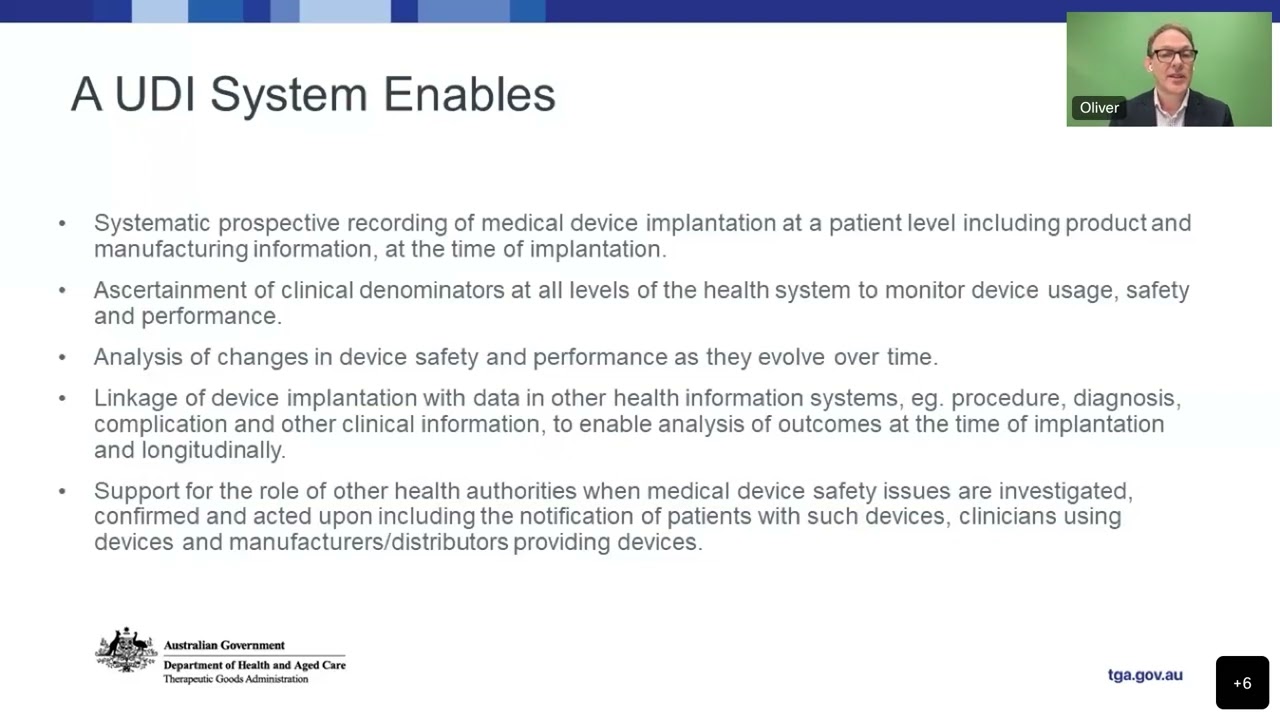 Unique Device Identification Webinar #15 - Healthcare: Considerations, Challenges & Implementation