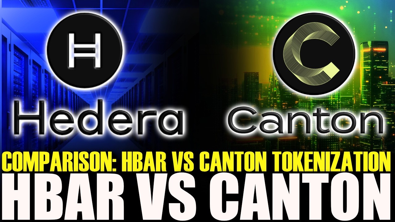 HBAR Vs Canton Network: Which One Wins the Tokenization Race?