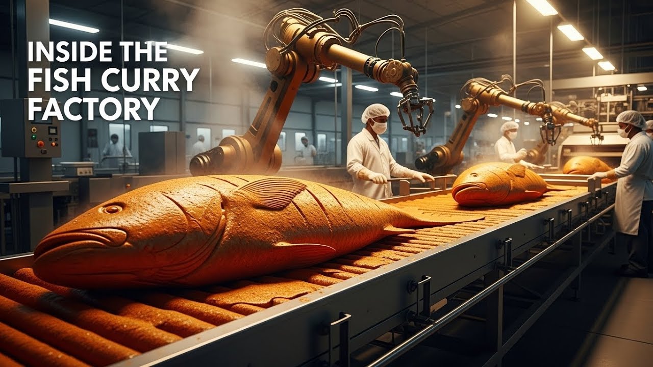 Inside a High-Tech Fish Factory 🐟 | Clean & Automated Seafood Processing