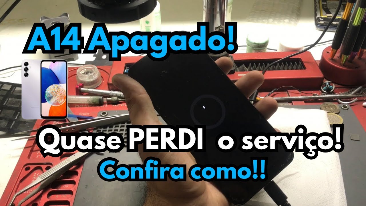 SAMSUNG A14 NÃO LIGA