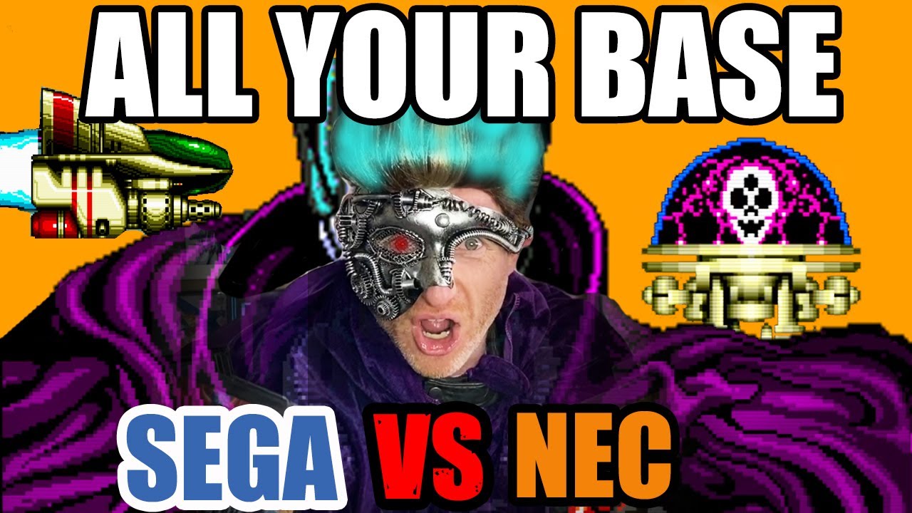 Битва SHMUPS Zero Wing от Toaplan Sega Mega Drive против PC Engine