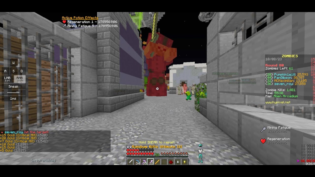 Alien Arcadium Speedrun R90 die 1:04:16