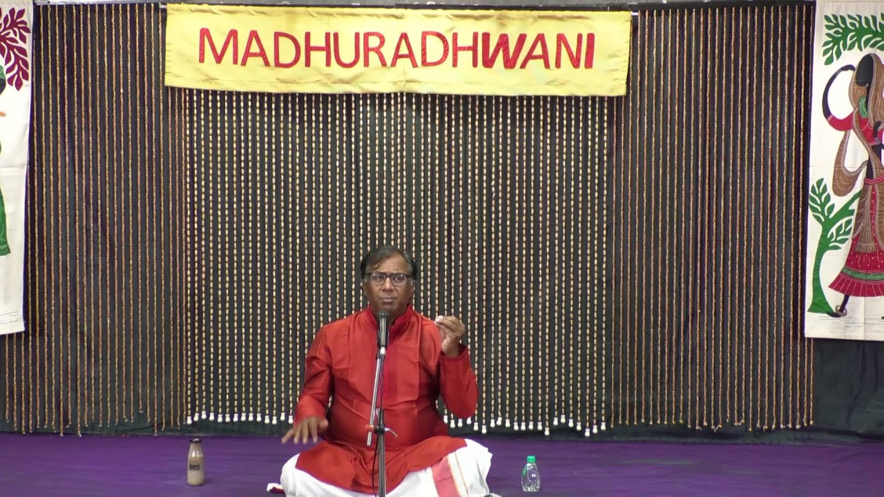 Madhuradhwani Lec Dem by Chitravina N Ravikiran-Mano Dharma vs Mano Adharama
