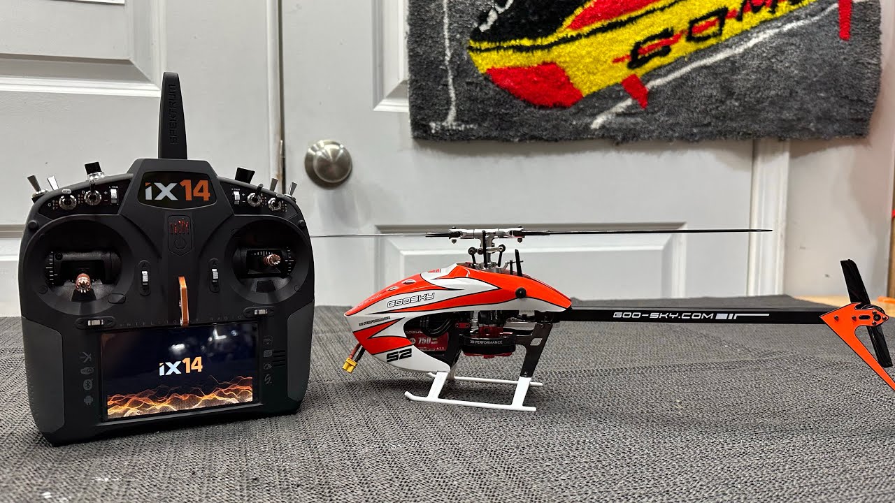 The NEW Legend Is HERE! Goosky S2 Max Spektrum Radio Setup!