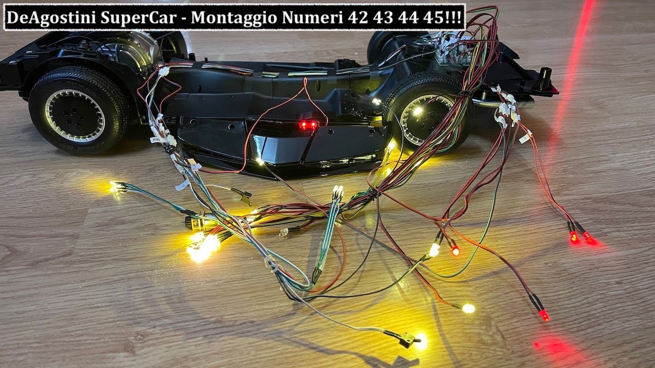DeAgostini SuperCar - Montaggio Numeri 42 43 44 45!!!