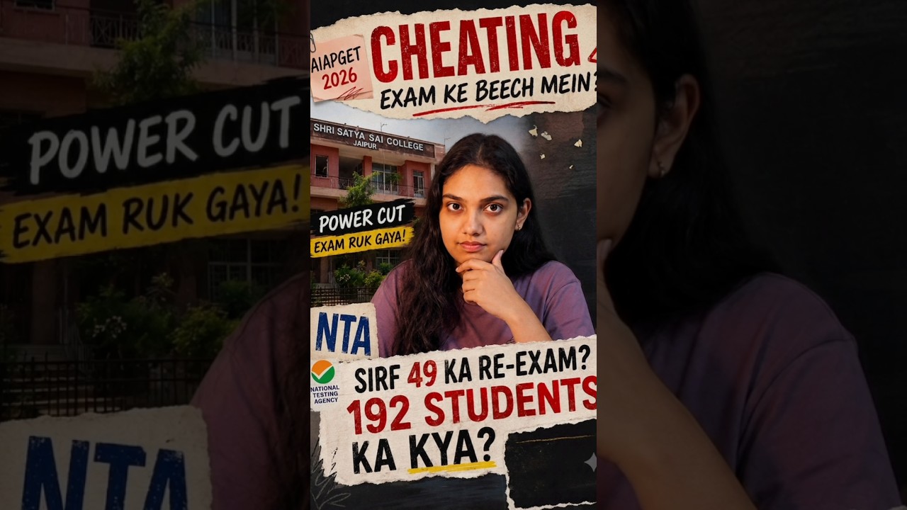 Unfair AIAPGET Exam? Power Outage & Mass Cheating Allegations #aiapget #nta #exams #examcontroversy