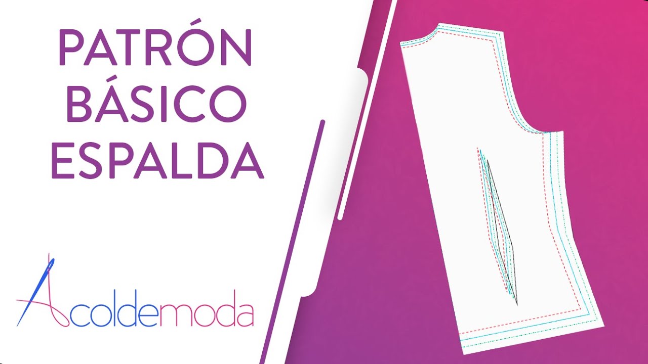 Clase 3: Espalda Básica | Curso de Patronaje de Blusas