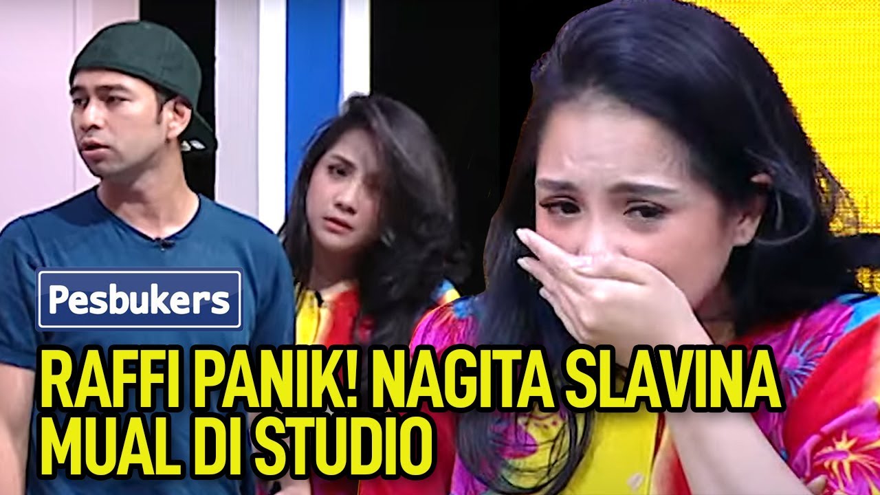 Raffi Panik! Nagita Slavina Mual di Studio
