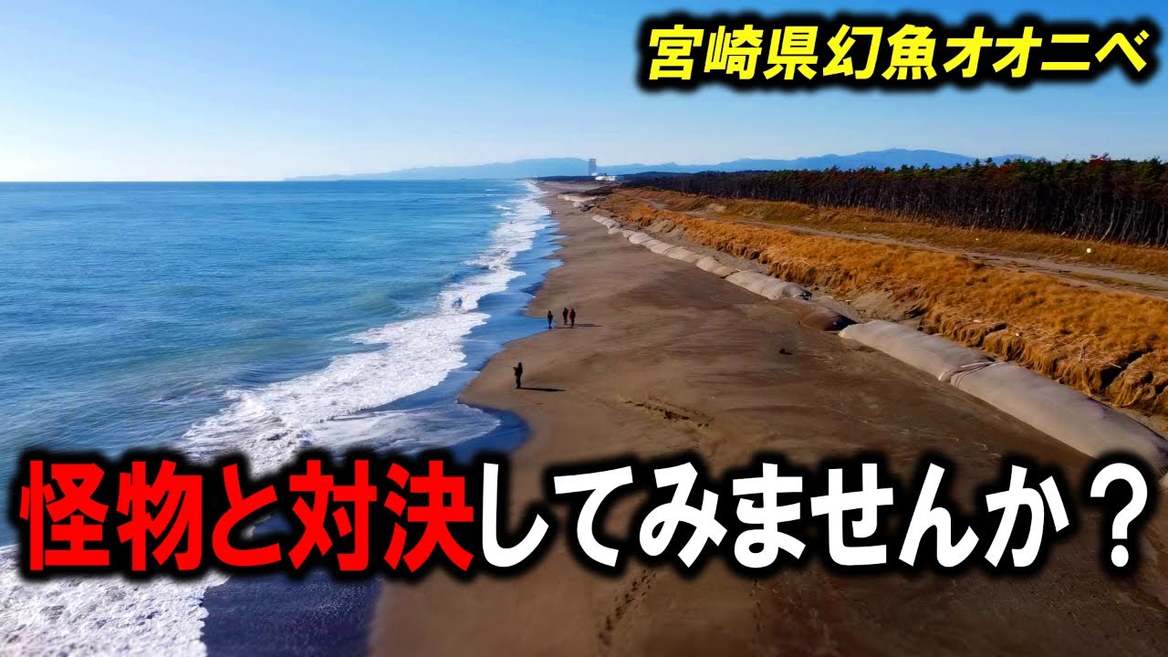 シーズン開幕!! ｢宮崎サーフでのオオニベGAME｣