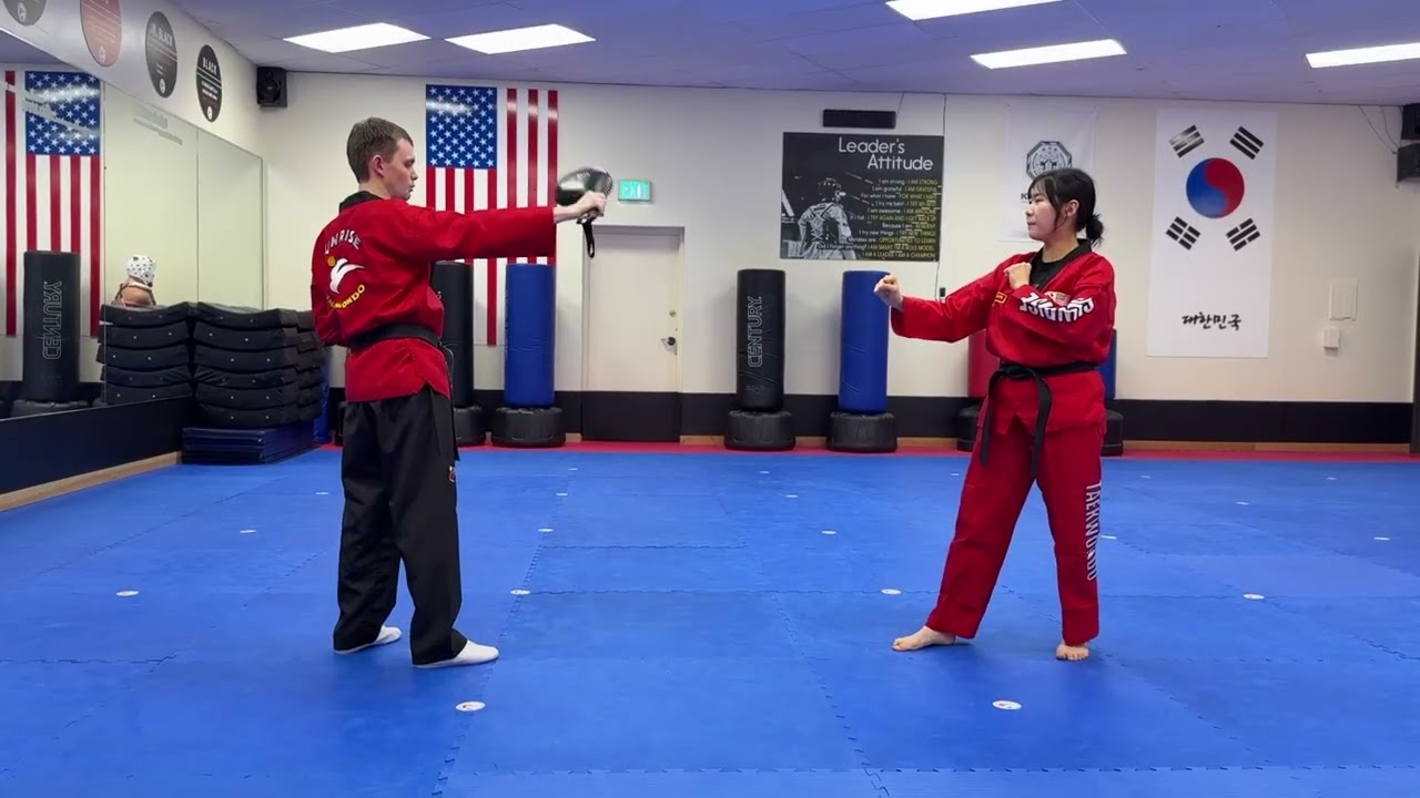 HOW TO DO A JUMPING FRONT KICK