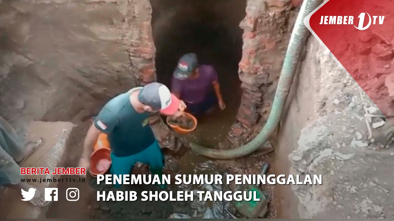 PENEMUAN SUMUR PENINGGALAN HABIB SHOLEH TANGGUL