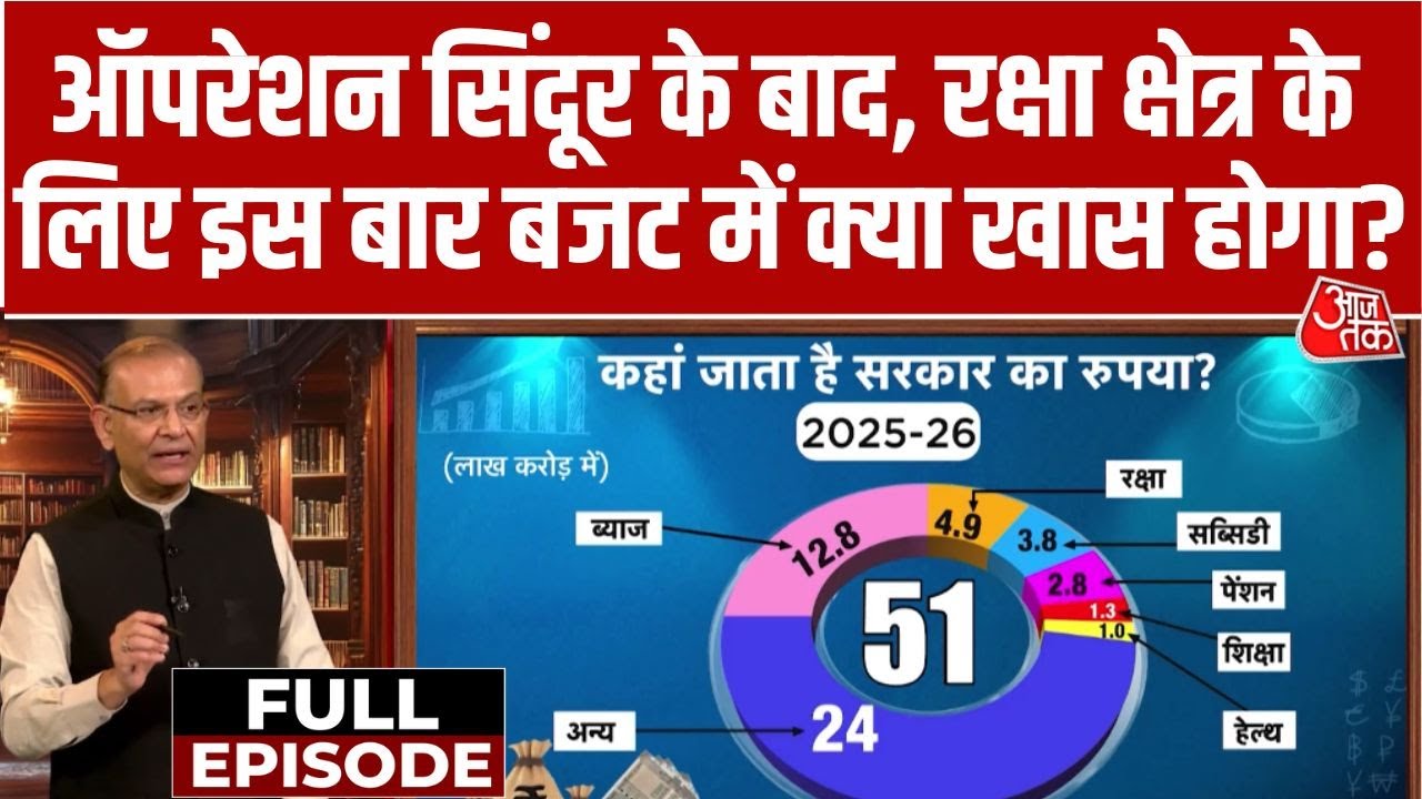 Jayant Babu Ki Class: Jayant Sinha से जानिए Operation Sindoor के बाद Defence Budget कैसा हो सकता है?