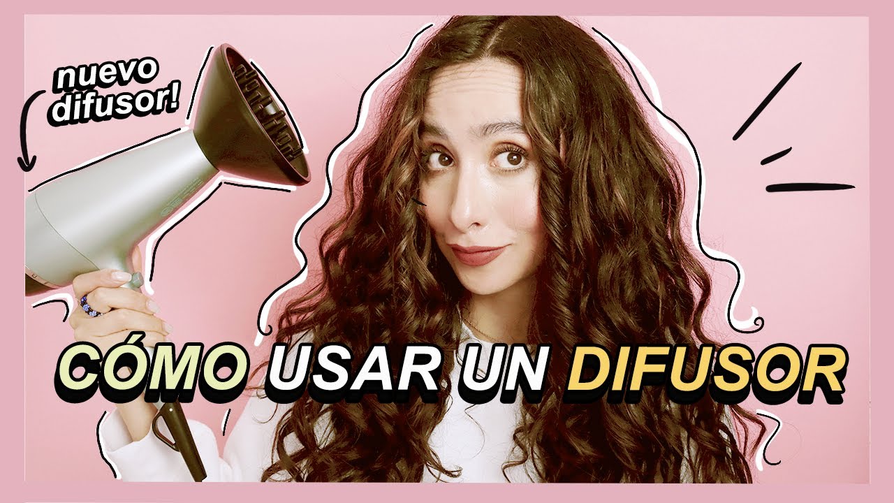 CÓMO USAR UN DIFUSOR PARA RIZOS ¡Usando mi NUEVO DIFUSOR!