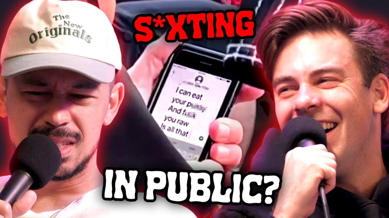 Dirty Texting in Public