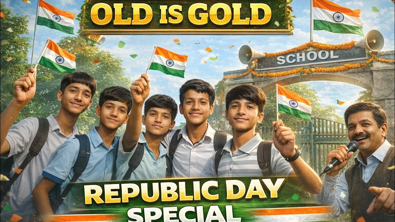 | Republic day || आज गये पुराने स्कूल 🏫 || पिटी प्रेड #viral # Village Hacker #vlog 