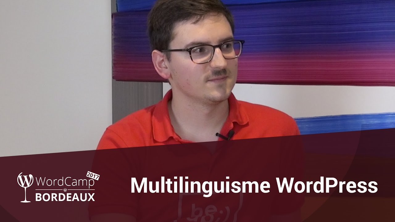 Le Multilinguisme avec WordPress avec Maxime Culea