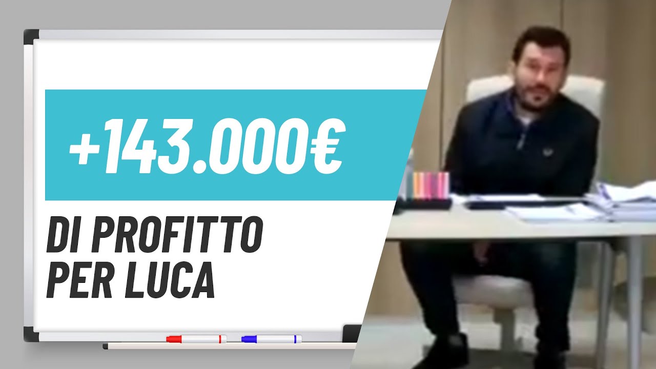 +143.000€ di Profitto per Luca con il Controllo di Gestione