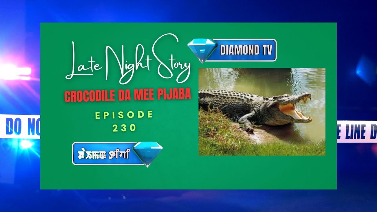 LATE NIGHT STORY - 230 - CROCODILE DA MEE PIJABA || 16th SEPT. 2025 || 90.0 WAHONG RADIO(DIAMOND TV)