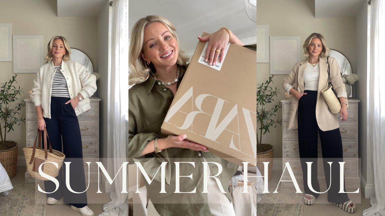 H&M, ZARA AND MANGO NEW IN SUMMER HAUL AND TRY ON